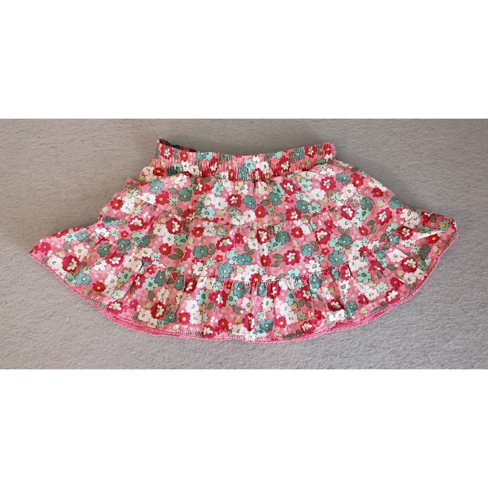 OshKosh B'Gosh Y2K Vtg Light Floral Skirt Bloomers Sz 12 Months,Pink White Green - Picture 5 of 7